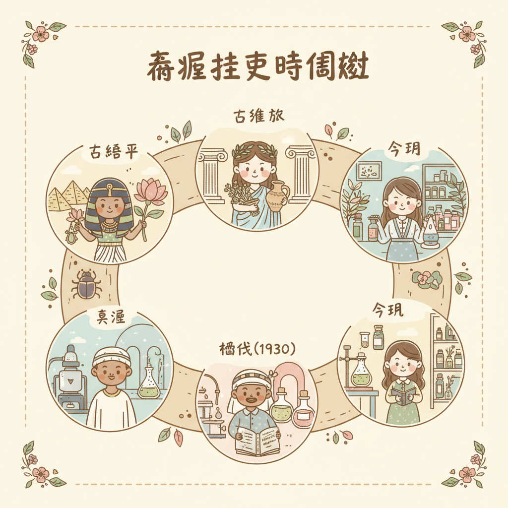 芳療歷史時間軸