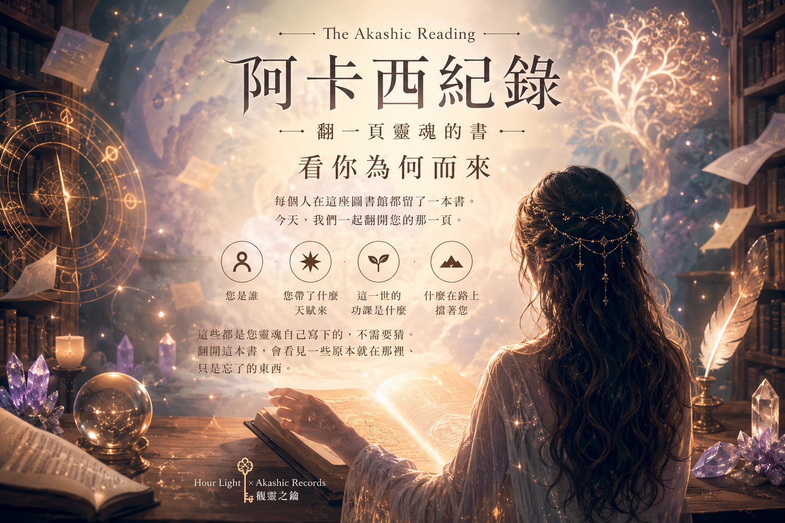 阿卡西紀錄翻閱｜我們幫你翻開靈魂之書