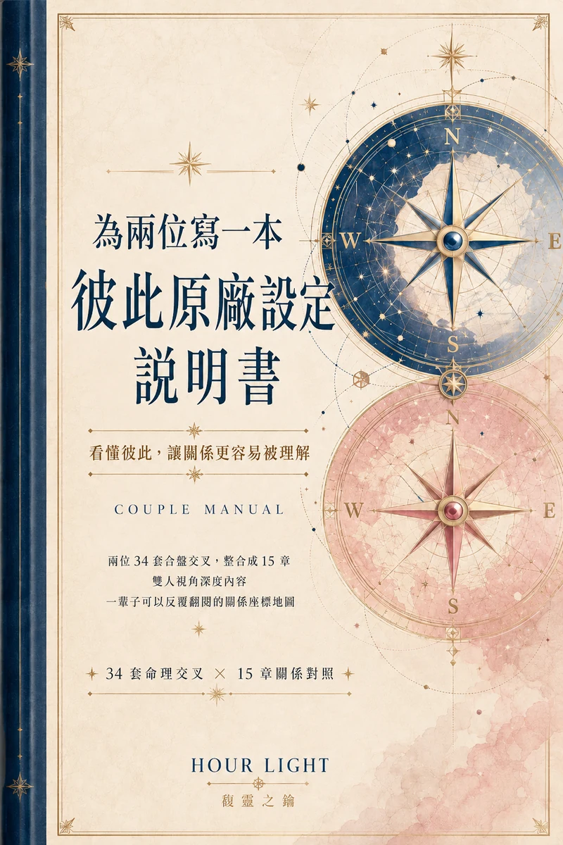 雙人關係使用說明書 · 為兩位寫一本彼此原廠設定的說明書