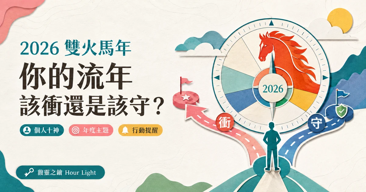 2026 雙火馬年，你的流年該衝還是該守