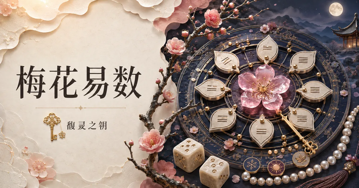 梅花易数：八卦与梅花起卦盘