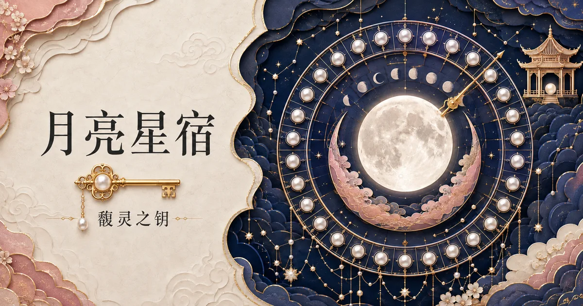 月亮星宿：二十七宿轮与月相