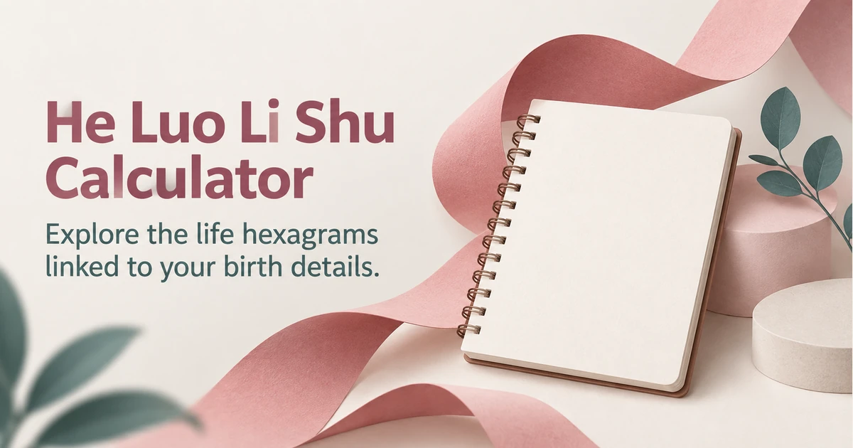 He Luo Li Shu Calculator