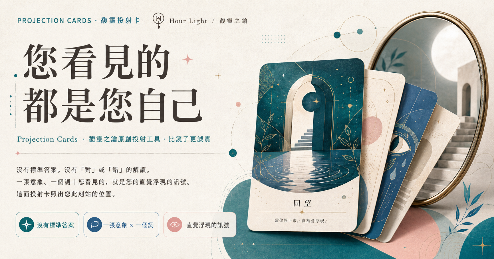 馥灵投射卡｜直觉选图映照内在真实状态