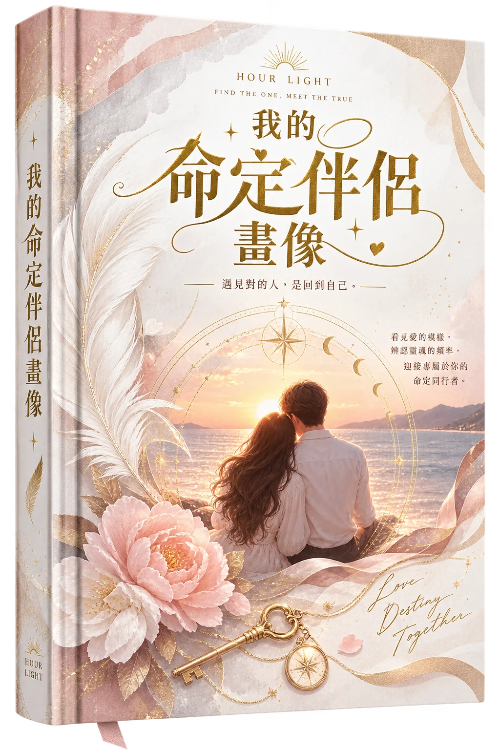 《我的命定伴侶畫像》書籍封面：遇見對的人，是回到自己