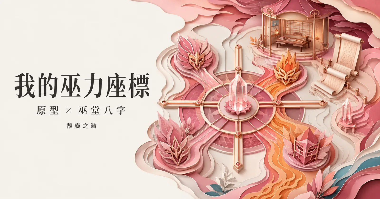 我的巫力座标：原型×巫堂八字
