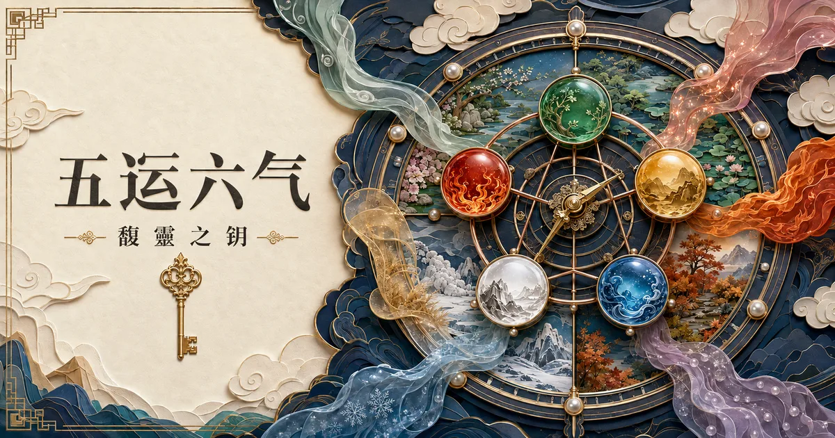 五运六气：五行轮与六气流转